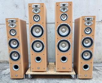 Set diffusori JBL serie L per home cinema. 