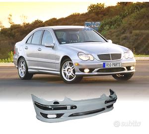 PARAURTI ANTERIORE PER MERCEDES W203 00-04 LOOK AM