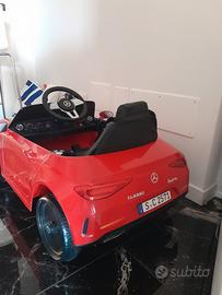 Mercedes benz macchina rossa bambino 