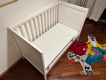 Lettini IKEA SUNDVIK con materasso e sponda