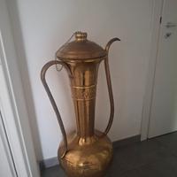 Anfora decorativa ottone