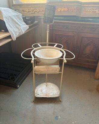 Lavabo Vintage in Ferro e Ceramica