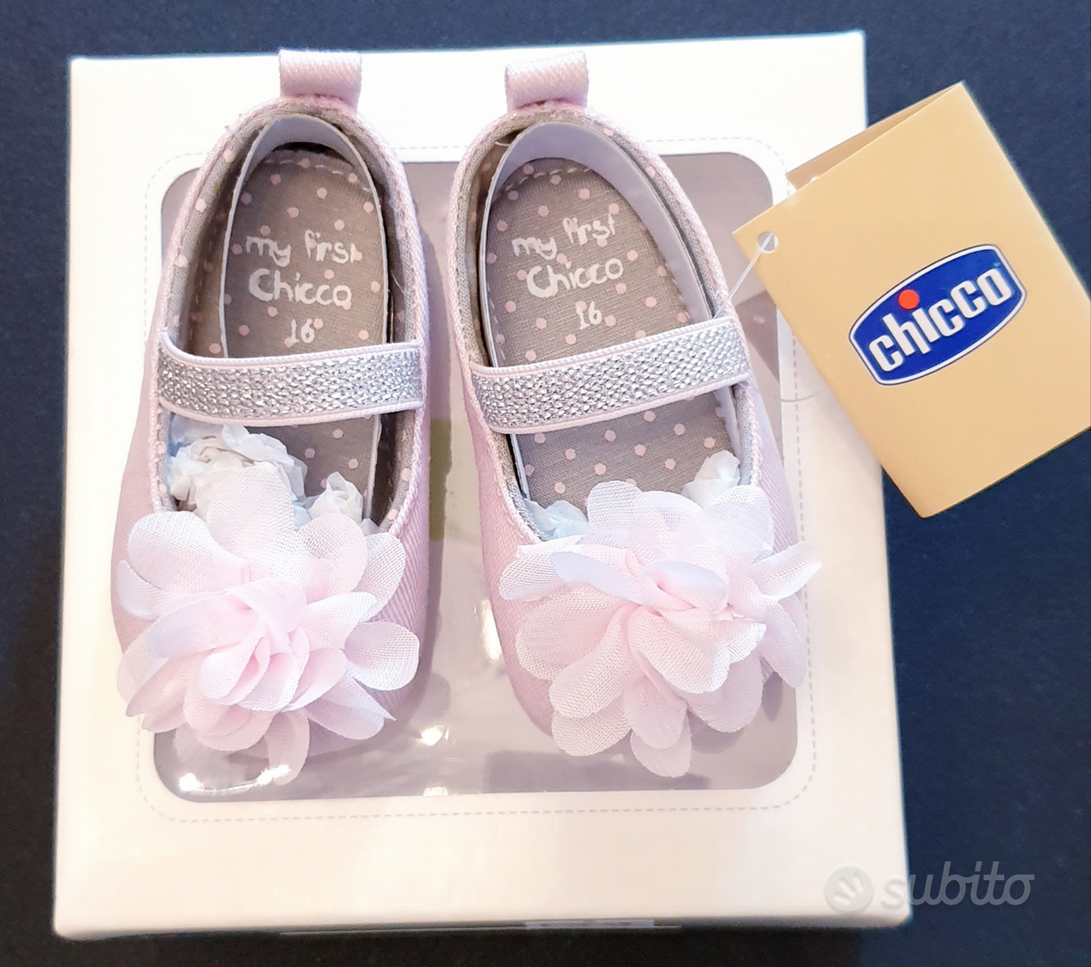 Ballerine sale chicco bianche