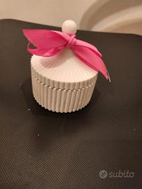 contenitore in gesso ceramica 