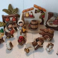 Personaggi Presepe e arredi in ceramica Thun