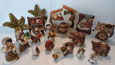 Personaggi Presepe e arredi in ceramica Thun