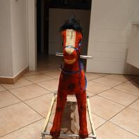 cavallo a dondolo vintage 