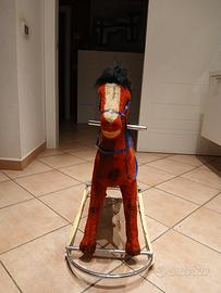 cavallo a dondolo vintage 