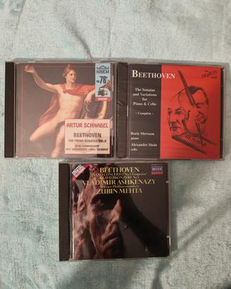 Lotto 3 CD Musica Classica Ludwig van Beethoven