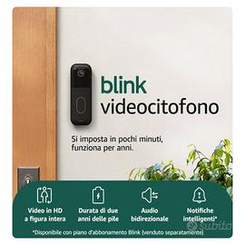 Blink Video Doorbell Campanello Smart HD Alexa 