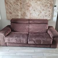 DIVANO LETTO MARRONE
