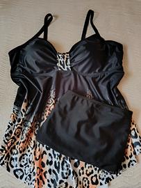 Tankini con slip  coordinato 4XL 