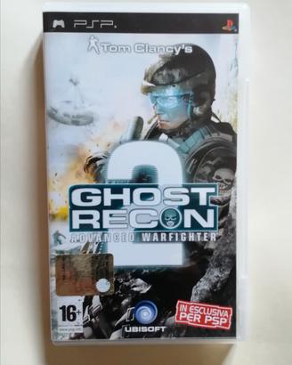 Playstation Portatile PSP gioco Ghost Recon 2