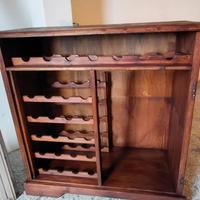 Elegante mobile porta bottiglie 