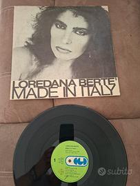 lp 1981 Loredana Berte' Made in Italy