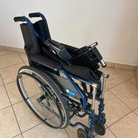 sedia disabili pieghevole ruote grandi