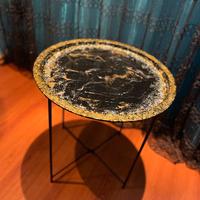 Tavolino da salotto in resina epossidica