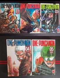 Lotto manga One Punch Man volume 1,2,3,4,5