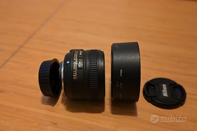 Obiettivo Nikon AF-S Nikkor 50mm f1.8 G