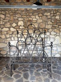 LETTO ANTICO IN FERRO BATTUTO – PRIMI '900