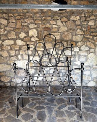 LETTO ANTICO IN FERRO BATTUTO – PRIMI '900