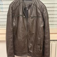 Giubbotto di pelle 100%agnello