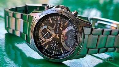 Seiko ANA (All Nippon Airways) World Time 5T82
