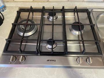 Piano cottura  Smeg lavello foster con miscelatore