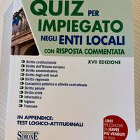 Manuale quiz Simone per concorso settore pubblico