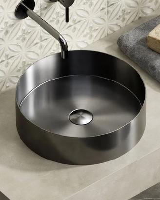 Lavabo da appoggio Gun Metal Venus Art.BB6802-BGM