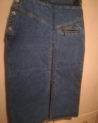Gonna jeans vintage