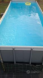 PISCINA INTEX ULTRA XTR 5.5m usata