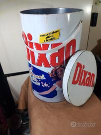 Fustino in latta vintage Dixan 50' anniversario 