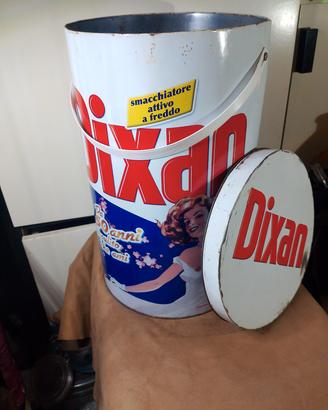 Fustino in latta vintage Dixan 50' anniversario 