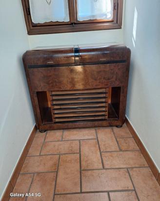 Mobile radio giradischi d'Epoca