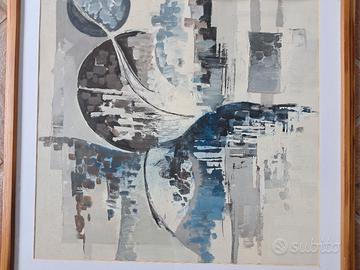 Mario Bionda, Olio E Tecnica Mista Su Cartoncino,