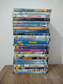 Lotto DVD film e cartoni animati