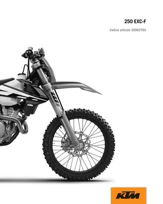 Manuali officina KTM SX-F EXC-F SMR 4T  ITALIANO