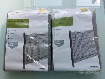 set di due teli da recinzione Livarno home( lidl) 