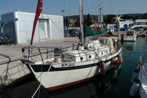 Barca a vela d'epoca " Kluut "