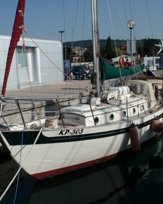 Barca a vela d'epoca " Kluut "