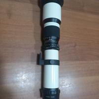 teleobiettivo manuale opteka