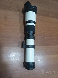 teleobiettivo manuale opteka