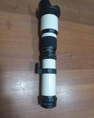 teleobiettivo manuale opteka