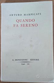 A.Marpicati - Quando fa sereno