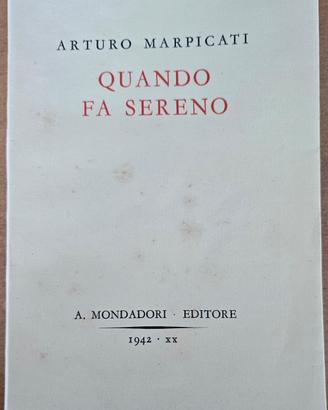 A.Marpicati - Quando fa sereno
