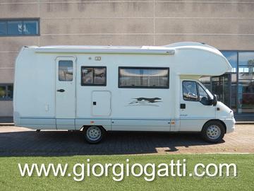 camper Laika Ecovip 2 mansardato 7 posti con doppi