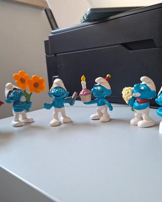 Puffi set da 6 collezione Schleich 2013