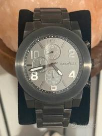 Caravelle New York Uomo Nero Cronografo 45A124