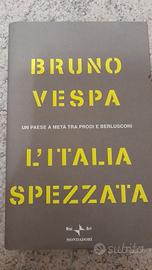Libro L'ITALIA SPEZZATA di Bruno Vespa - nuovo